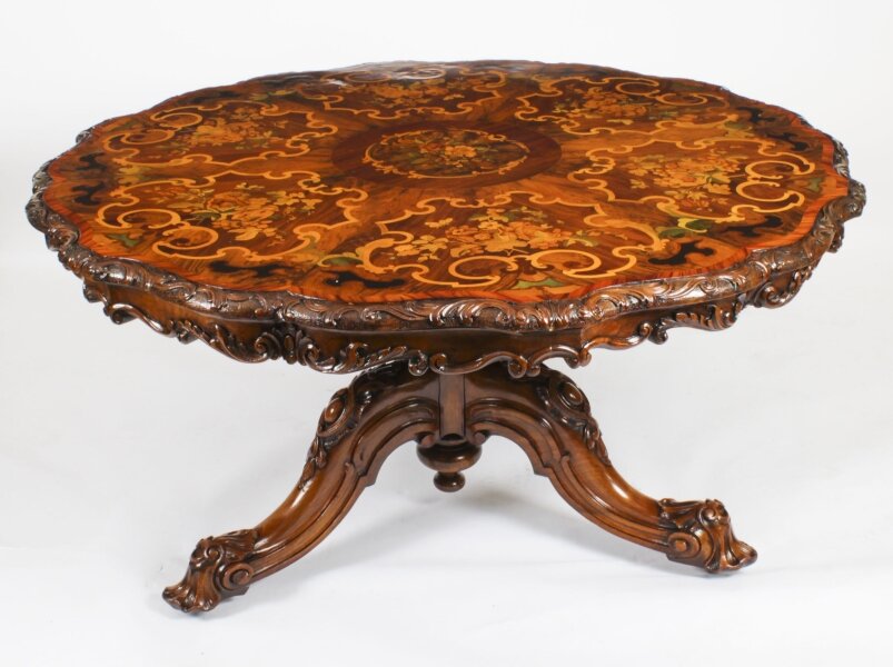 The Uniqueness of Bespoke Marquetry Dining Tables
