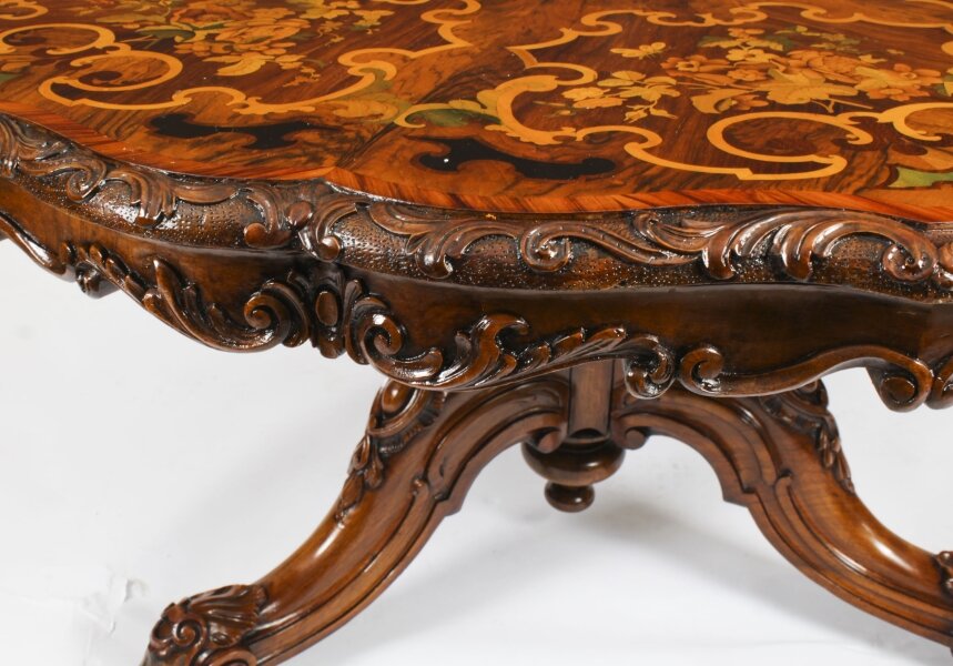 The Uniqueness of Bespoke Marquetry Dining Tables
