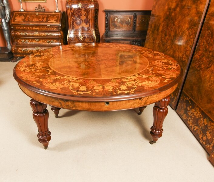 Bespoke Marquetry Dining Tables From Regent Antiques Bespoke Marquetry Dining Tables From Regent Antiques