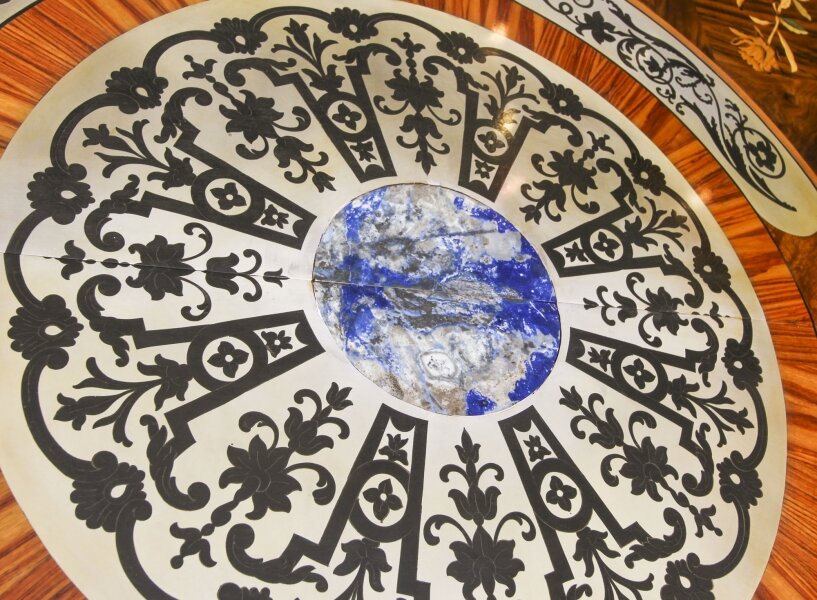 Bespoke Marquetry Dining Tables From Regent Antiques Bespoke Marquetry Dining Tables From Regent Antiques