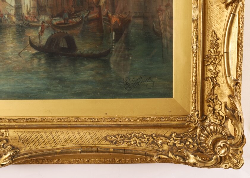 Stunning Antique Oil Paintings of Venice from Regent Antiques