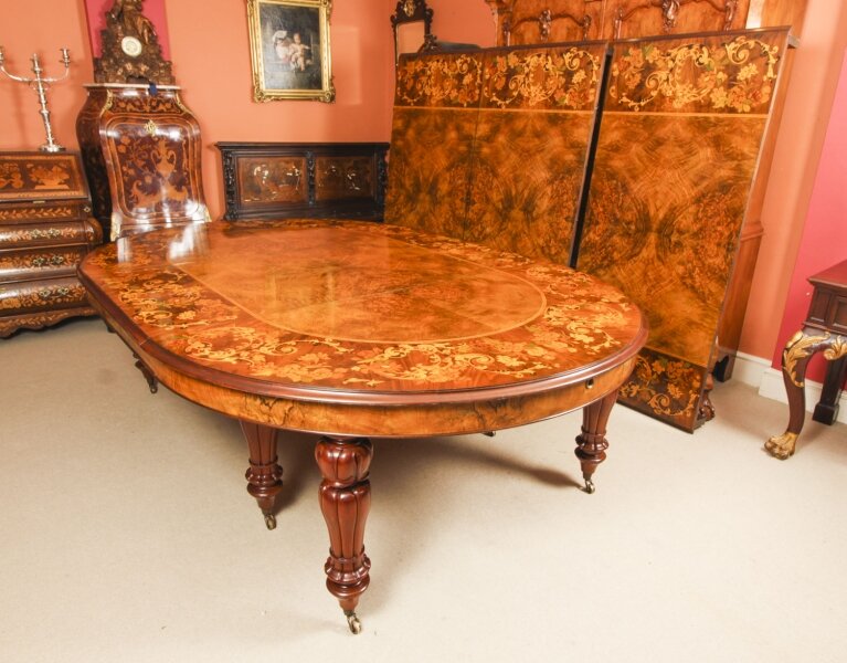 Stunning Bespoke Marquetry Dining Tables From Regent Antiques Stunning Bespoke Marquetry Dining Tables From Regent Antiques