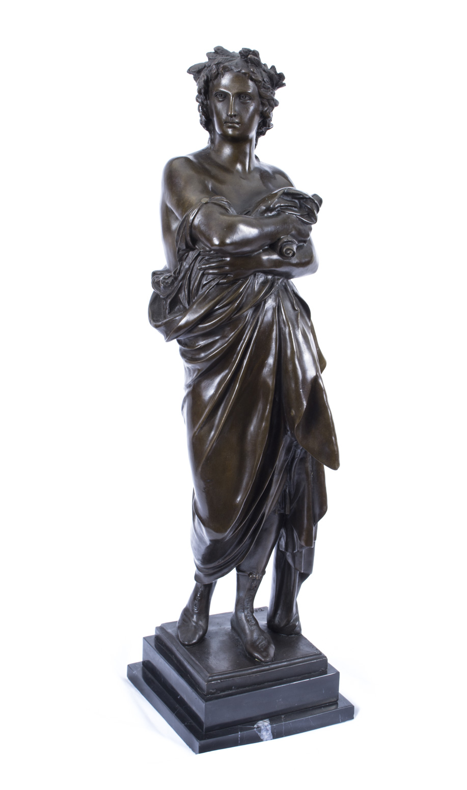 Virgil Bronze Statue