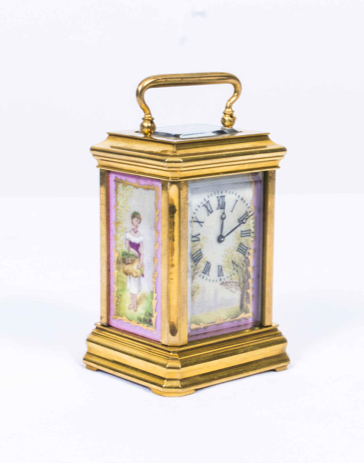 Brass Carriage Clock | Ref. no. 01401 | Regent Antiques