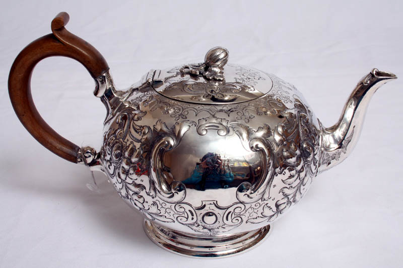 English hotsell silver teapot