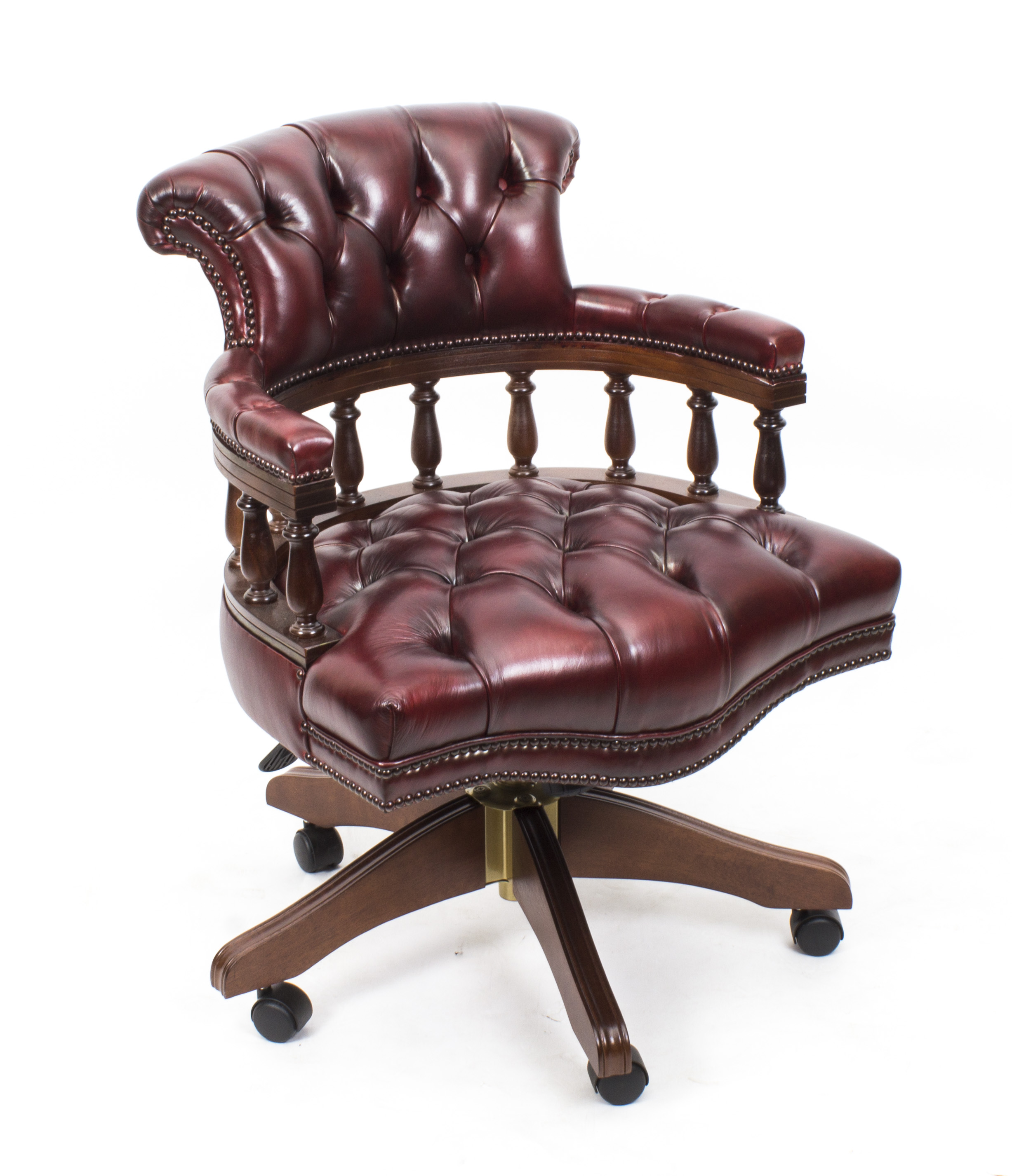 Oxblood captains chair 2025