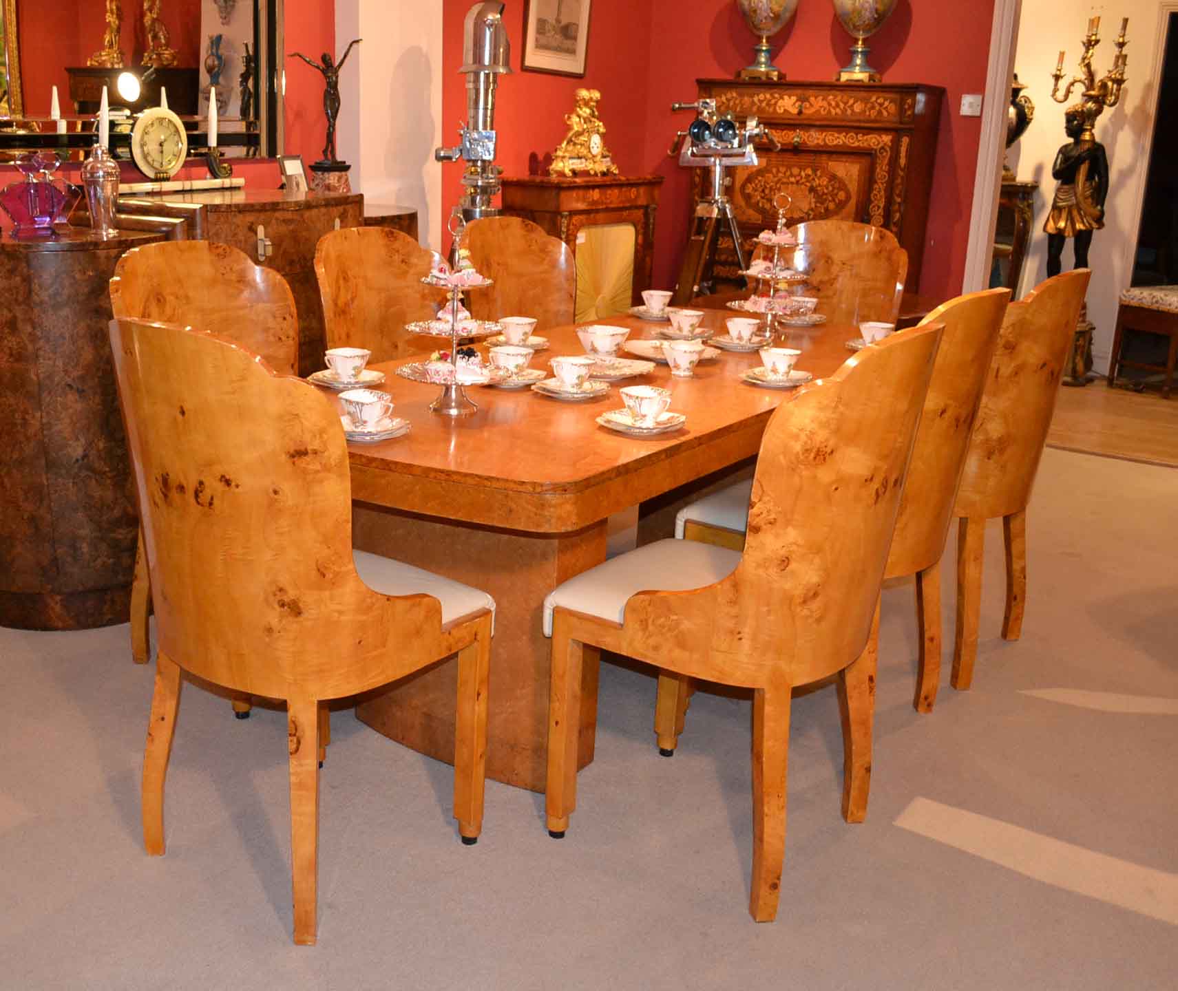 Birds Eye Maple Table