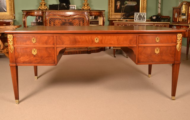 Antique French Empire Ormolu Mounted Desk C.1880 Ref. No. 05437 - Antique French Empire Ormolu Mounted Desk C.1880 Ref. No. 05437