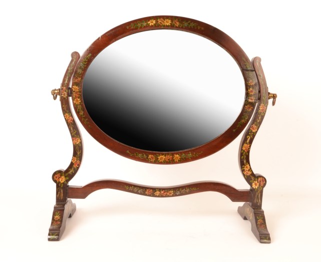 Regent Antiques - Mirrors - Antique Hand Painted Dressing 