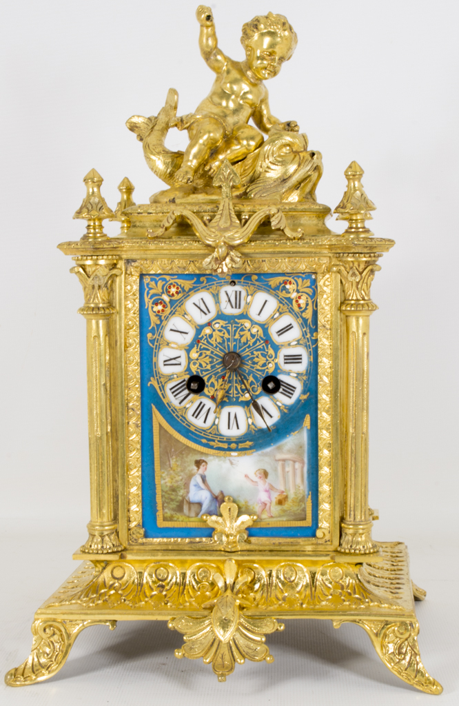Antique French Sevres Ref No 06146 Regent Antiques Antique mantel clock, french, gilt bronze, ormolu,. antique french sevres ref no 06146
