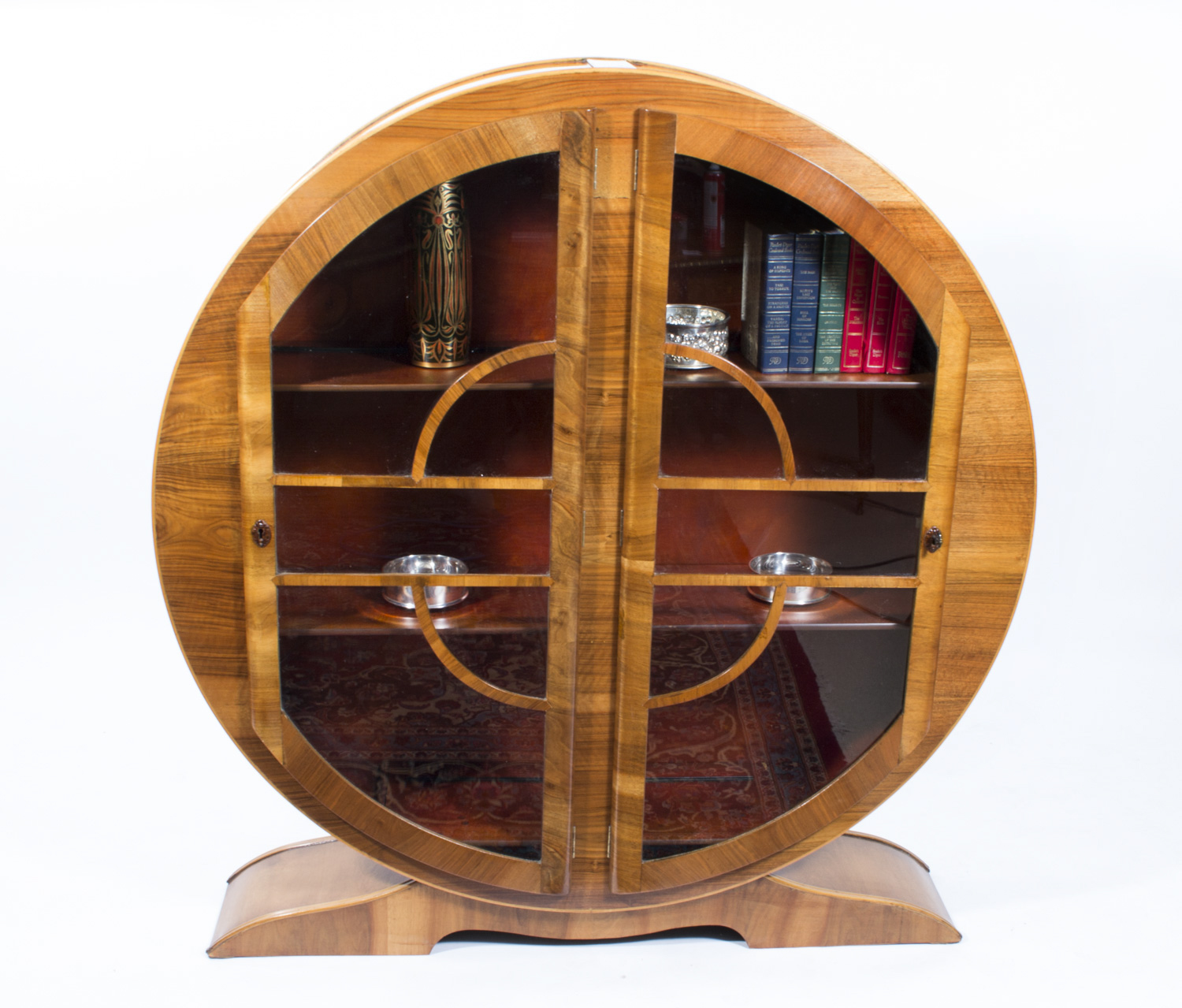 Art deco cheap curio cabinet