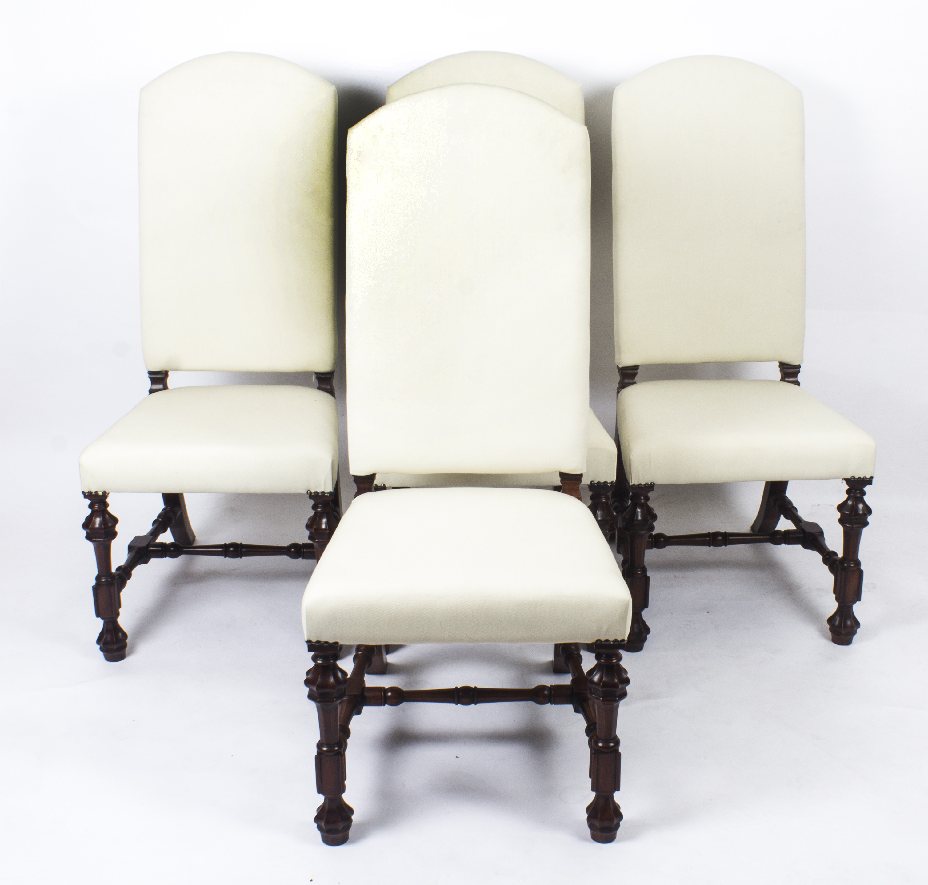 high back upholstered dining room chairs