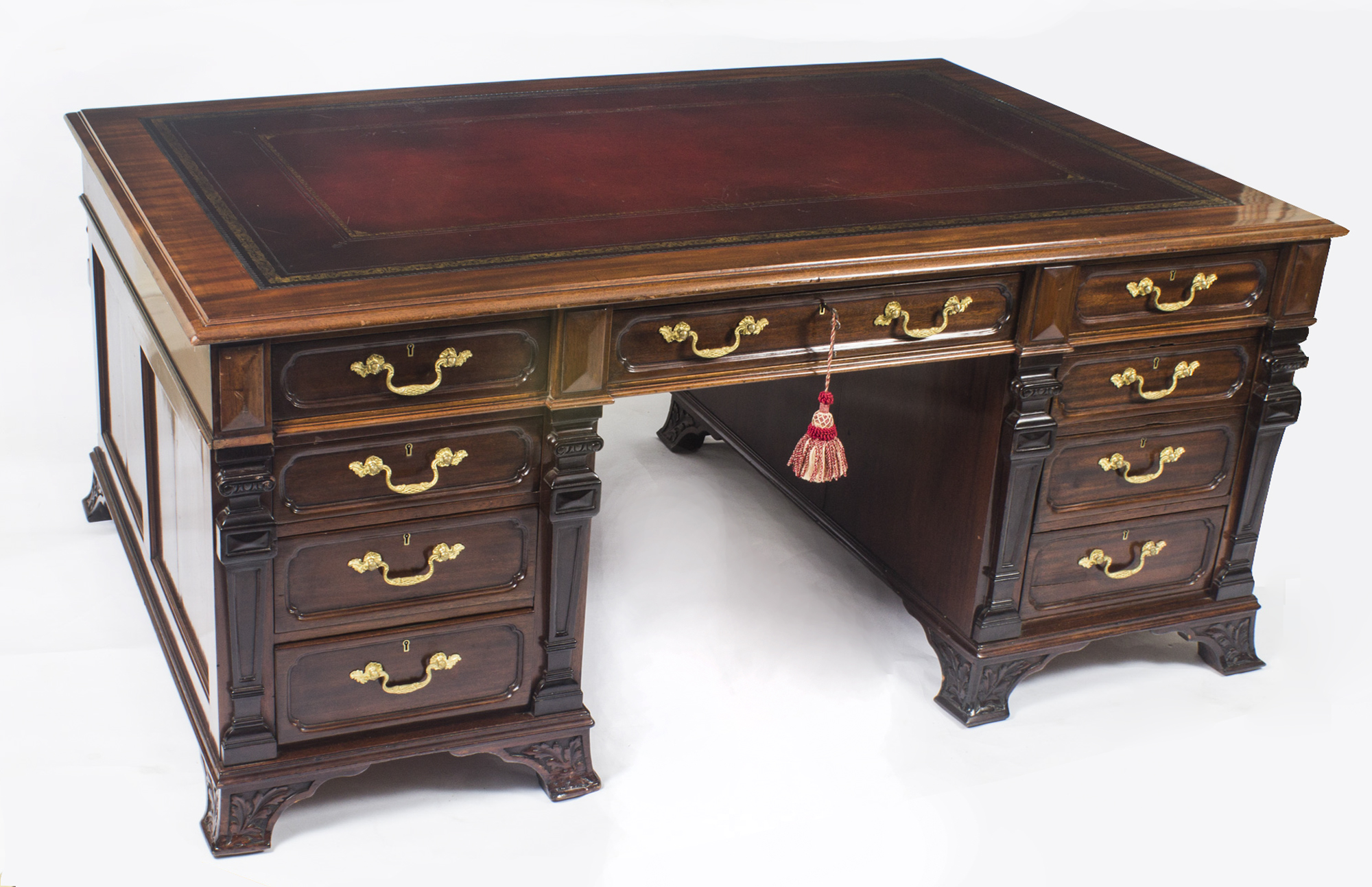 Antique Partners Desk By Harrods The Gillows Model C 1900 Ref Antique Partners Desk By Harrods The Gillows Model C 1900 Ref No 08638