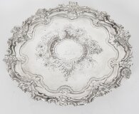 Antique Old Shefield Silver Plated Salver by Smith, Tate, Nicholson C1810 19th C