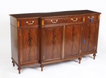 Vintage Flame Mahogany Sideboard by William Tillman 20th C