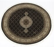 Vintage 100 Wool Indian Indo Tabriz Rug Carpet 149cm 20th Century