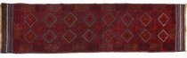 Antique100 Wool Meshwani Afghan Runner 257 x 60cm Rug