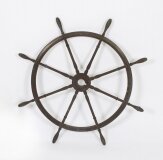 Antique Phosphor Bronze World War 1 Submarine Wheel 20th C