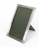 Antique Art Deco Sterling Silver Photo Frame Dated 1919 25x17.5 cm