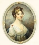 Antique Oil Painting of Queen Louise of Prussia 18th Century
