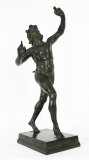 Antique Large 79cm 2ft 6inch Bronze of Pan Dancing G.Nisini Circa 1830 19th C