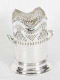 Antique Edwardian Silver Plated Bottle Holder Henry Wilkinson 19th C