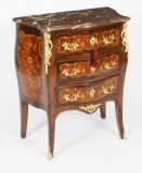 Antique French Louis Revival Gonçalo Alvest Marquetry Commode 19th Century