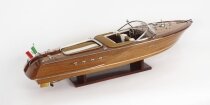 Vintage 3ft model of a Riva Aquarama speedboat 20th Century