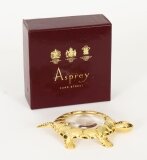 Antique Ormolu Mounted Magnifying Glass by Asprey 20th Century