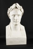 Vintage Composite Marble Bust of Napoleon Bonaparte as Caesar 20th C