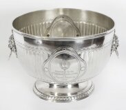 Antique & 34 1st Lancashire Rifle& 34 Silver Plated Wine Cooler Elkington 19th C