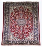 Vintage Heriz 100 Wool Persian Rug Carpet 120x80inches 305x205cm 20th C