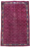 Vintage Heriz 100 Wool Persian Rug Carpet 109 inches Early 20th Century