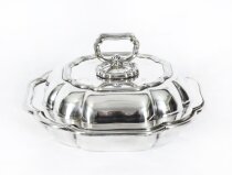 Antique Silver Plated Entree Dish Asprey London C1870 19th Century