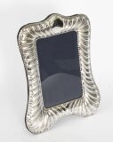 Vintage Sterling Silver Photo Frame Dated 1988 20th C 30x24cm 12x9.5inches