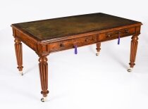 Antique George IV Goncalo Alves Writing Table Desk Early 19th C