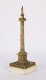 Antique French Grand Tour Gilt Bronze Model of Vendôme Column 19thC