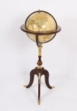 Vintage Ormolu Mounted Terrestrial Library Globe on Stand 20th Century
