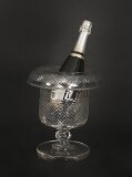 Antique English Regency Cut Crystal Wine Champagne Cooler Circa 1810