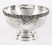 Antique Silver on Copper Wine Cooler by Barker Ellis 20th C