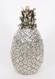 Vintage WMF German Silver Plate Pineapple Ice Bucket Circa 1960