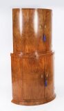 Antique Art Deco Burr Walnut Cocktail Cabinet by Hille C1920