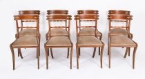 Vintage Set 8 Shield Back Dining Chairs by William Tillman 20th C