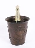 Antique French Copper Wine Champagne Cooler Early 20th Century