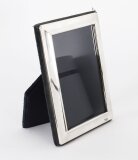 Vintage Sterling Silver Rectangular Portrait Photo Frame by Carrs 20thC 15x11cm