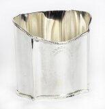 Vintage Silver Plated Neo Classical Revival Wine Coaster 20th Century