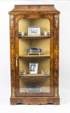 Exquisite Victorian Burr Walnut Inlaid Pier Cabinets | Ref. no. 00297 | Regent Antiques