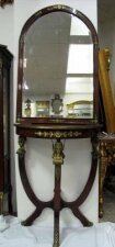 Exquisite Empire Walnut Ormolu Console and Mirror | Ref. no. 00467 | Regent Antiques
