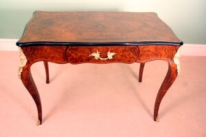 Antique Victorian Bur Walnut Writing Table c.1860 | Ref. no. 00706 | Regent Antiques