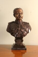 Bronze Bust of Rama V King of Thailand on Marble Base | Ref. no. 00977 | Regent Antiques